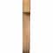 Ekena Millwork Del Monte Smooth Corbel, Western Red Cedar, 3 1/2"W x 8"D x 24"H COR04X08X24DEL00SWR - alternate 4
